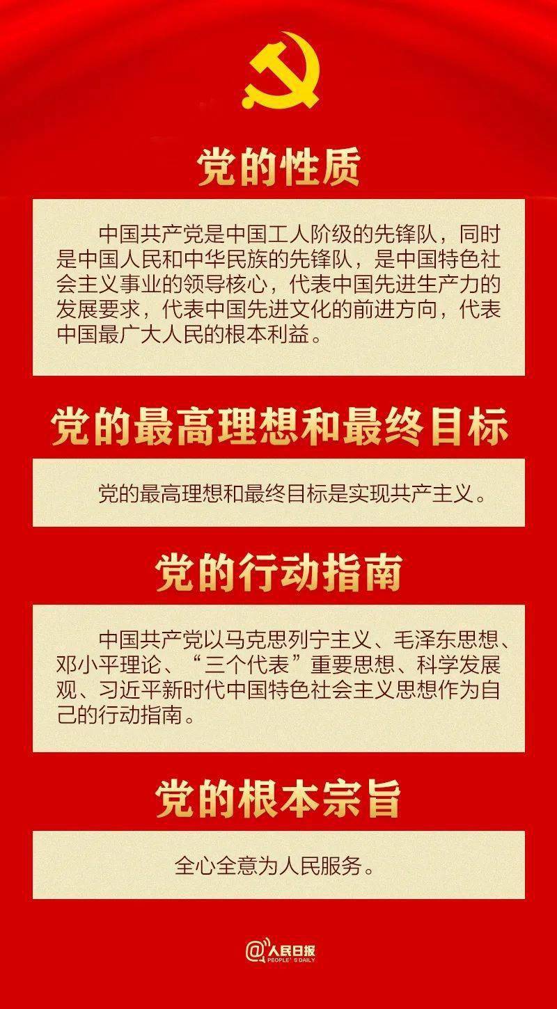 收藏！30个知识点带你学习党章(图1)